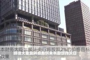 日本财务大臣：预计央行将按照2%的价格目标来制定政策