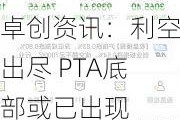 卓创资讯：利空出尽 PTA底部或已出现