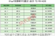 10月逾千亿港元资金 流入境外中国股票ETF