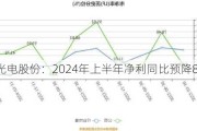 光电股份：2024年上半年净利同比预降80.15%