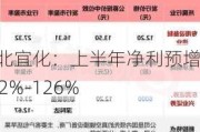 湖北宜化：上半年净利预增102%-126%