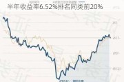 摩根新兴动力混合A：最新净值4.6171元，半年收益率6.52%排名同类前20%