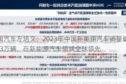 中国汽车左培文：2023年中国新能源汽车销量达1465.3万辆，在新能源汽车领域全球领先