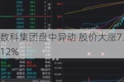 数科集团盘中异动 股价大涨7.12%