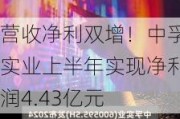 营收净利双增！中孚实业上半年实现净利润4.43亿元