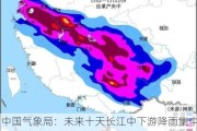 中国气象局：未来十天长江中下游降雨集中，暴雨应急响应提升至二级