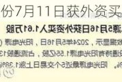 沪深股通|兆新股份7月11日获外资买入0.53%股份