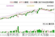 隆利科技：累计回购约314万股