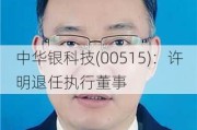 中华银科技(00515)：许明退任执行董事