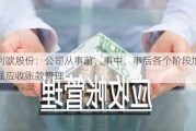 利欧股份：公司从事前、事中、事后各个阶段加强应收账款管理