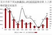 亚太市场下周火热募资！IPO初现回暖迹象 人人都想把握这轮复苏