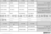 恒信东方：中标 4.06 亿元项目，占去年营收 100.96%