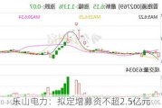 乐山电力：拟定增募资不超2.5亿元