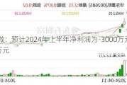 士兰微：预计2024年上半年净利润为-3000万元到-2000万元