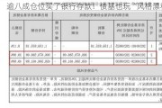 逾八成仓位买了银行存款！债基也玩“风格漂移”