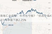 渤海汇金资管：牛市也亏钱？“优选价值A”近1月净值下跌2.25%