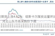 焦炭期货上涨4.62%：纽斯卡尔煤炭运量环比降6.65%，河北山东市场采购价下调