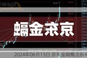 2024年06月13日 京东金融概念股排行榜