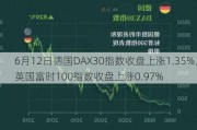 6月12日德国DAX30指数收盘上涨1.35%，英国富时100指数收盘上涨0.***%