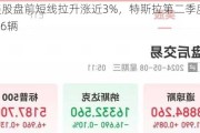 特斯拉美股盘前短线拉升涨近3%，特斯拉第二季度交付量443956辆