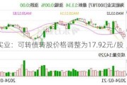 海能实业：可转债转股价格调整为17.92元/股