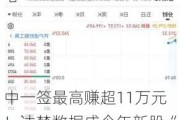 中一签最高赚超11万元！达梦数据成今年新股“大肉签”，本周这两只新股可申购