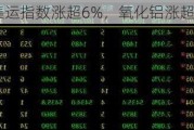 收评：集运指数涨超6%，氧化铝涨超5%