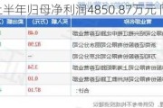 新华联：上半年归母净利润4850.87万元 同比扭亏