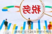 藏格矿业：24 年钾肥价格有望企稳