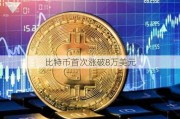 比特币首次涨破8万美元