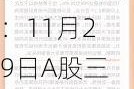 博时基金市场异动陪伴：11月29日A股三大指数全面反弹，创业板指涨超2.5%