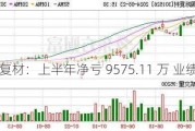 国际复材：上半年净亏 9575.11 万 业绩转差