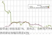 美股早盘 | 纳指涨超1%，英伟达、台积电齐升约4%，游戏驿站涨幅回落至43%