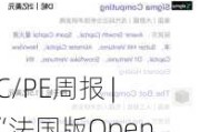 VC/PE周报 | “法国版OpenAI”获6亿欧元融资，中金保时捷基金完成首次募集