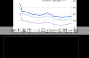 光大期货：7月29日金融日报