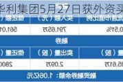 沪深股通|华利集团5月27日获外资买入0.02%股份