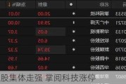 AI概念股集体走强 掌阅科技涨停