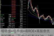 低估值+低市值+高ROE+高股息优质股曝光，平均分红率近62%，2股市盈率创历史新低