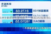 欧洲主要股指收盘涨跌不一 德国DAX指数涨0.79%