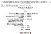 IPO雷达|优迅医学冲击港股IPO 营销开支高企 10亿元对赌协议高悬