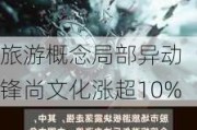 旅游概念局部异动 锋尚文化涨超10%