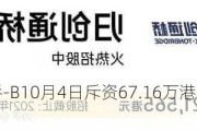 归创通桥-B10月4日斥资67.16万港元回购5万股