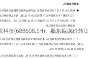 恒玄科技(688608.SH)：股东拟询价转让1%股份