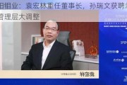 洛阳钼业：袁宏林重任董事长，孙瑞文获聘总裁，管理层大调整