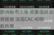 欧洲股市上涨 受美国就业数据提振 法国CAC 40指数跑赢