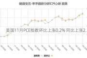 美国11月PCE指数环比上涨0.2% 同比上涨2.3%