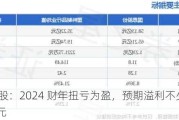 国恩控股：2024 财年扭亏为盈，预期溢利不少于 270 万港元