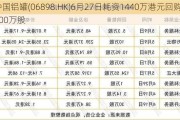 中国铝罐(06898.HK)6月27日耗资1440万港元回购2000万股