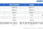 金盘科技(688676.SH)：敬天投资拟减持不超过90万股