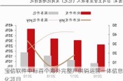 宝信软件中标首个海外完整产供销运营一体信息化项目